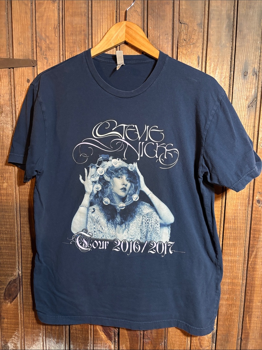 Stevie Nicks Navy Graphic Tour Tee